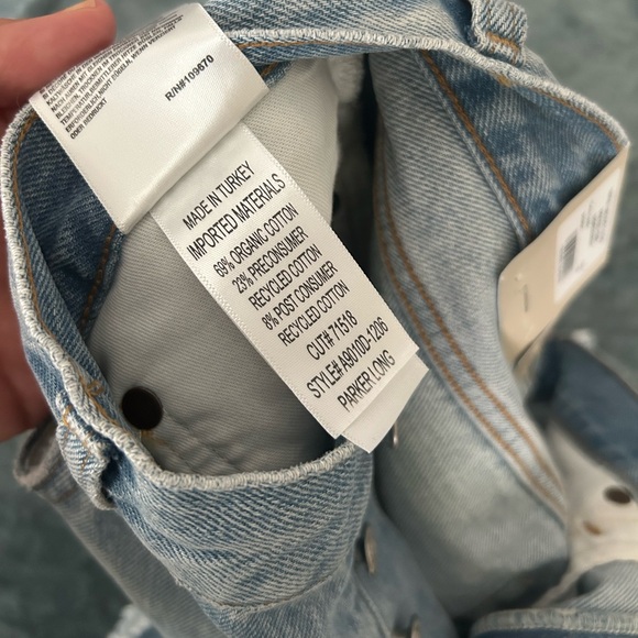 Agolde Parker Long Short - Picture 8 of 9